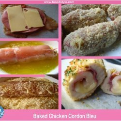 Baked Chicken Cordon Bleu