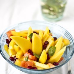 Fruit Salad With Fresh Mint