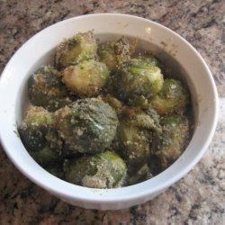 Fresh Brussels Sprouts With Olive Oil & Breadcrumbs