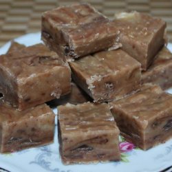 Simple Peanut Butter Chocolate Fudge