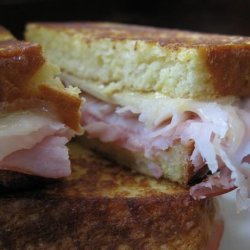 Faking It Monte Cristo Sandwich