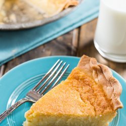 Old-Fashioned Egg Custard Pie