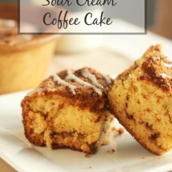 Cinnamon Sour Cream Coffee Cake