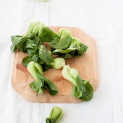 Bok Choy and Bean Stir Fry