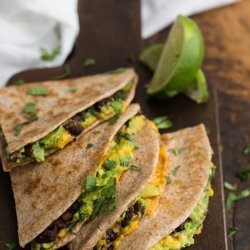 Black Bean & Avocado Quesadilla