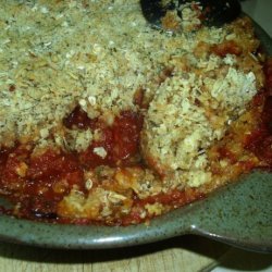 Spicy Tomato Crumble