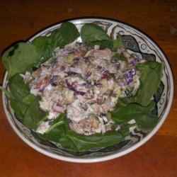 Tuna Spinach Salad