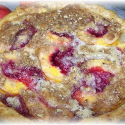 Open-Face Peach Pie