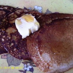 Orange Ricotta Pancakes With Orange Honey Syrup