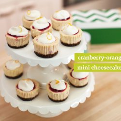 Mini Orange Cheesecakes