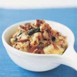 Potato Spinach Sausage Casserole