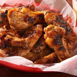 Grilled Mustard Chicken Wings