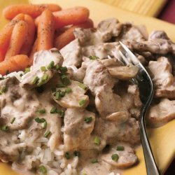 Steak Stroganoff for 2