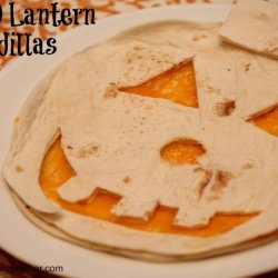 Jack-O'-Lantern Quesadillas