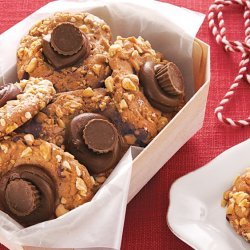 Chocolate-Peanut Butter Thumbprints