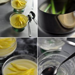 Mango With Lemongrass Syrup