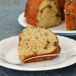 Banana Sour Cream Coffee Cake