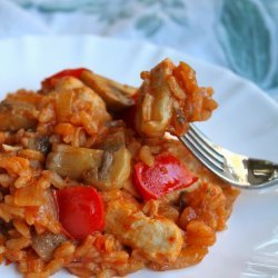 Mediterranean Chicken With Rice