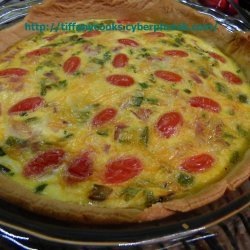 Ham & Tomato Quiche