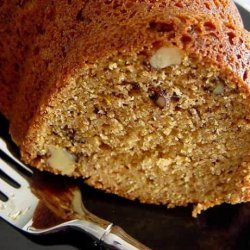 Orange Graham Cracker Bundt Cake