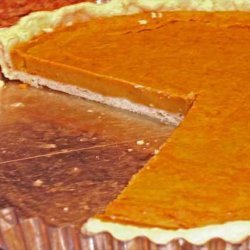 Pumpkin Custard Tart (Vegan)