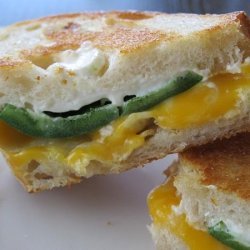 Jalapeno Popper Grilled Cheese