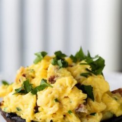 Egg-Stuffed Portobellos