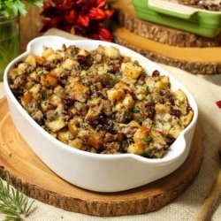 Cranberry, Sausage and Apple Stuffing