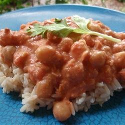 Peanut-Ginger Chickpea Curry