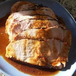 Fruit Glazed Pork Roast