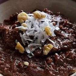 Slow Cooker Chocolate Banana Steel Cut Oats