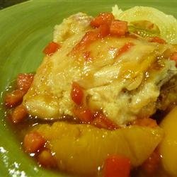 Polynesian Peach Chicken