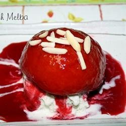 Chef John's Peach Melba