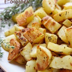 Roast Potatoes and Garlic