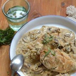 White Wine and Mushroom Chicken