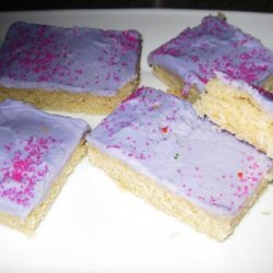 Frosted Sugar Cookie Bars