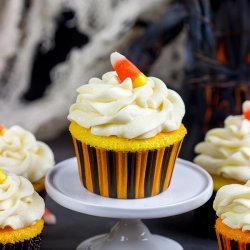 Candy Corn Cupcakes