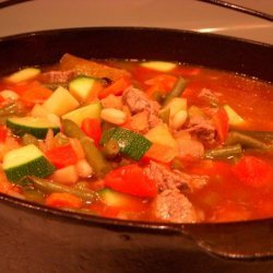 Beef Minestrone Soup