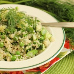 Green and White Asparagus Salad