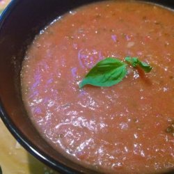 Garden Fresh Tomato Basil Soup