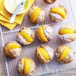 Peach and Coconut Muffins