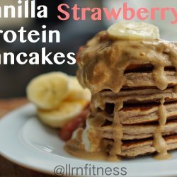 Strawberry Vanilla Pancakes