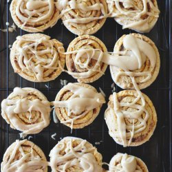 Cinnamon-Glazed Pumpkin Cookies