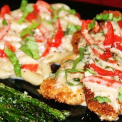 Chicken in Basil Cream Sauce