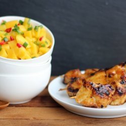 Chicken Mango Skewers