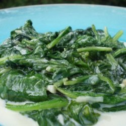 Delicious Creamed Spinach