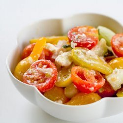 Cherry Tomato and Cucumber Salad