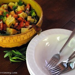 Bread Salad With Fresh Tomatoes (panzanella)