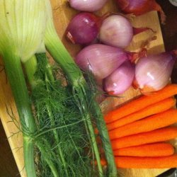 Chicken With Fennel and Carrots