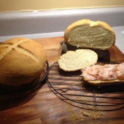 Crusty European Style White Bread